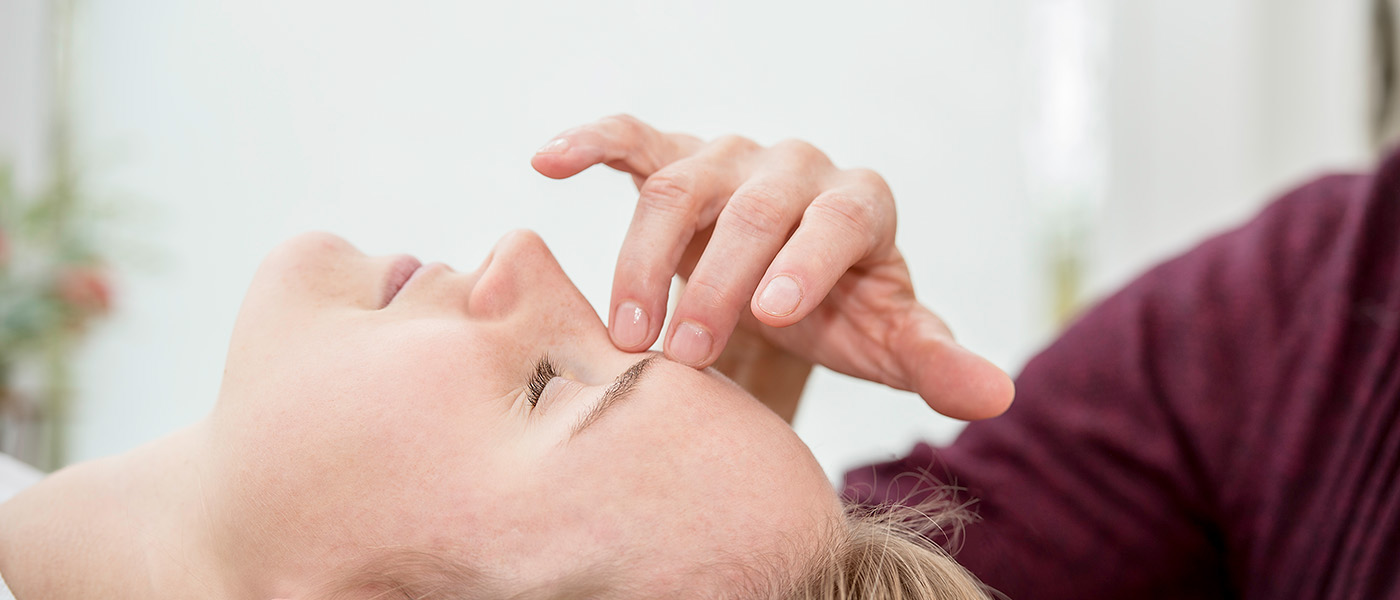 Craniosacral Anwendung